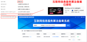 AI数字人分身系统 算法授权备案